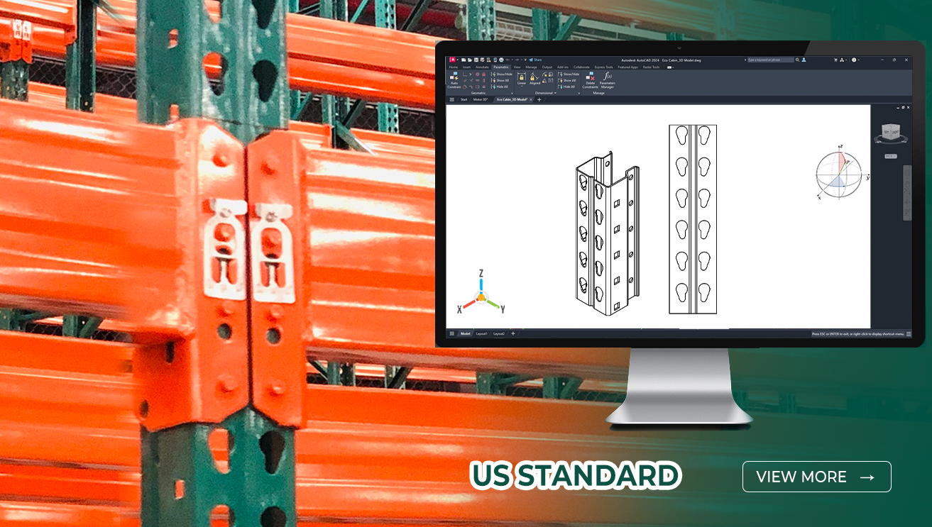 Heavy Duty Standard Pallet Racking