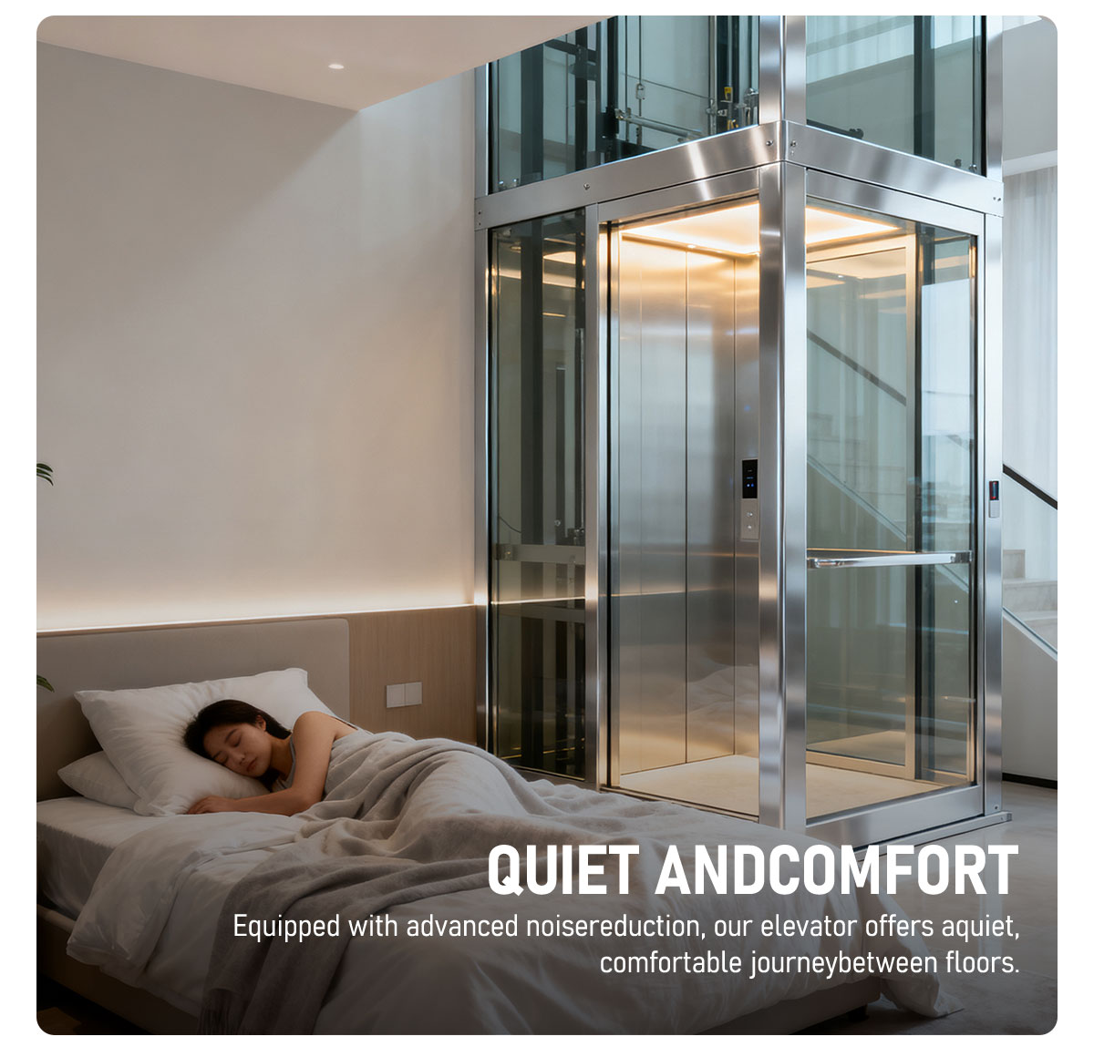 Quality Assurance Hydraulic Mini Home Lift Elevator
