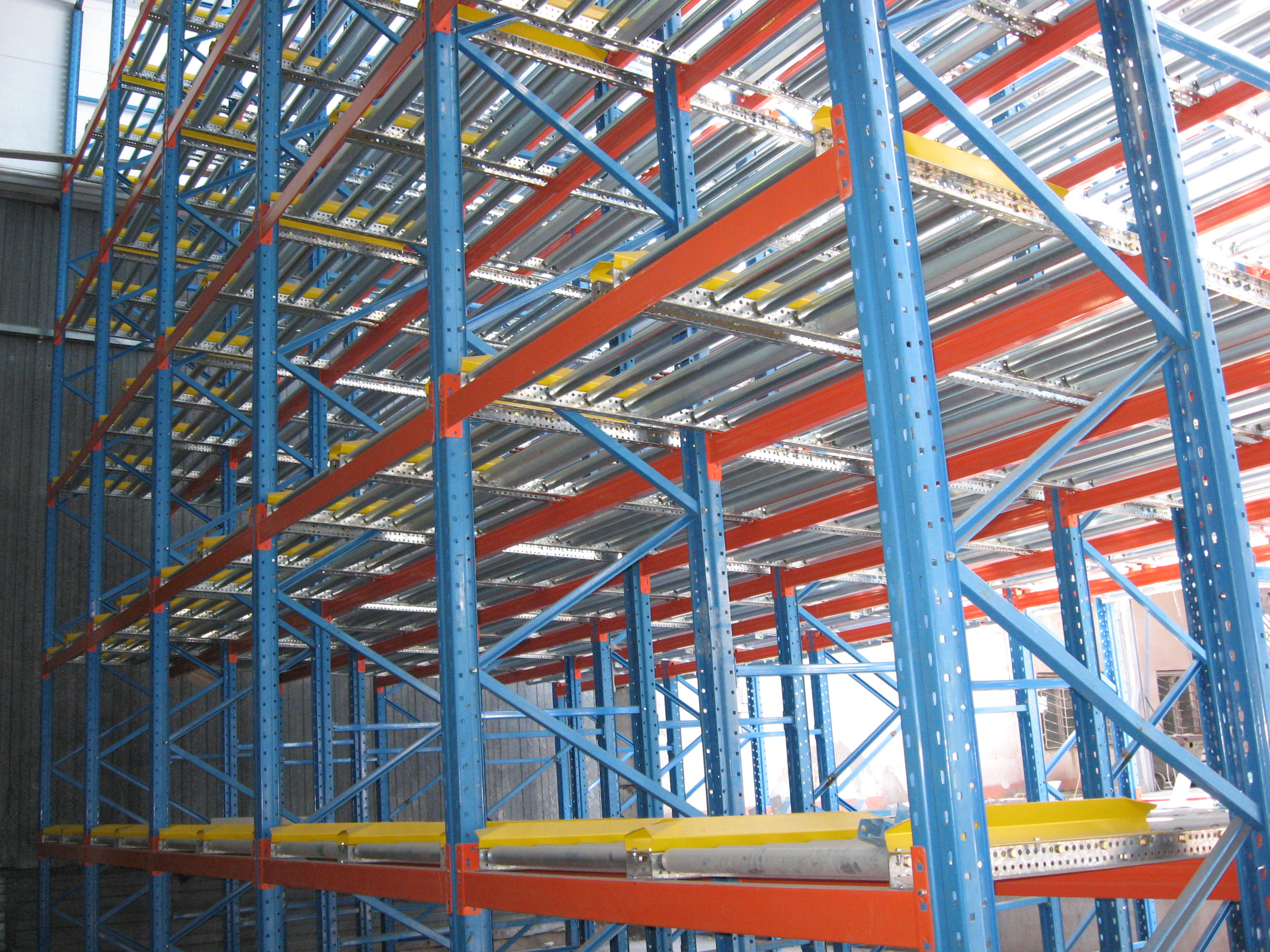 Flow Rack Rollers Detail