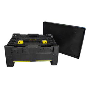 Euro Bulk Foldable Plastic Pallet Container 800x600x760mm