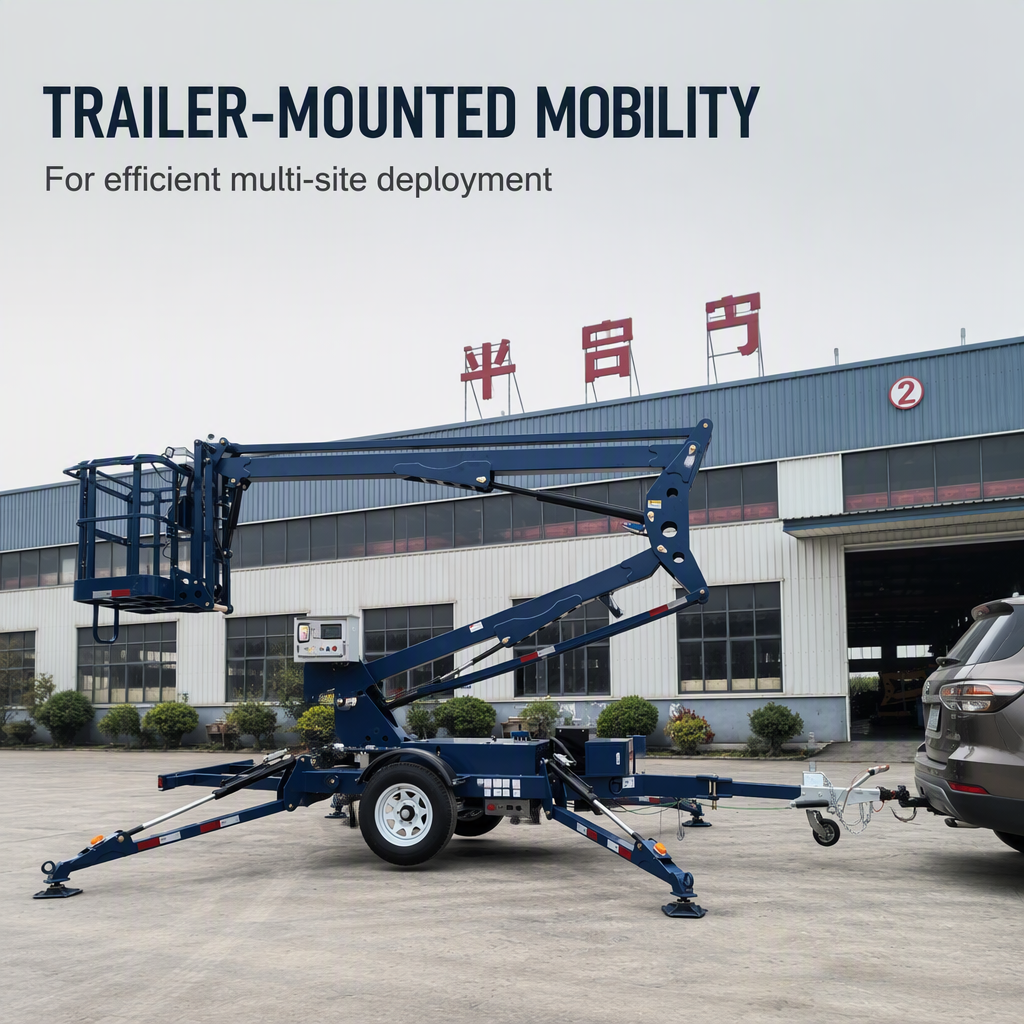 Electric or Diesel Cherry Picker Practical Application