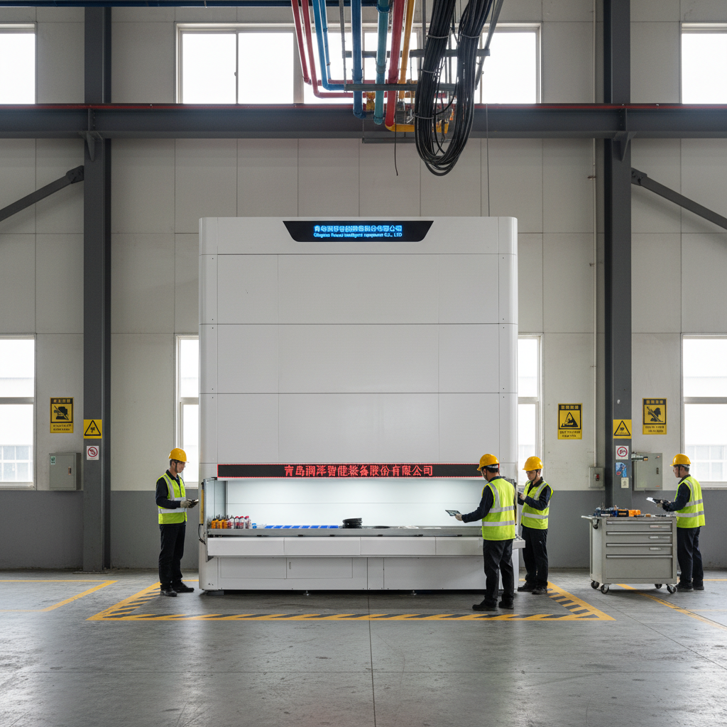 Runze Smart Warehouse Storage System Software Cargo Van Shelving VLM WMS Modula Design Steel Q235 4000kg Capacity Hot-Dip