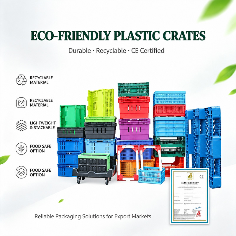 JOIN Custom Logo Industrial Plastic Attached Lid Container Reinforced Stackable Logistics Tote Bin for ASRS Automated Systems