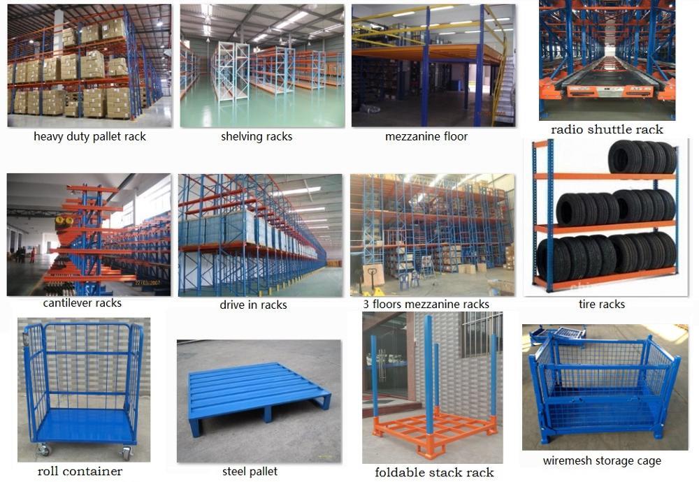 Warehouse Free Standing Modular Mezzanine Floor Kits With Stairway and Elevator