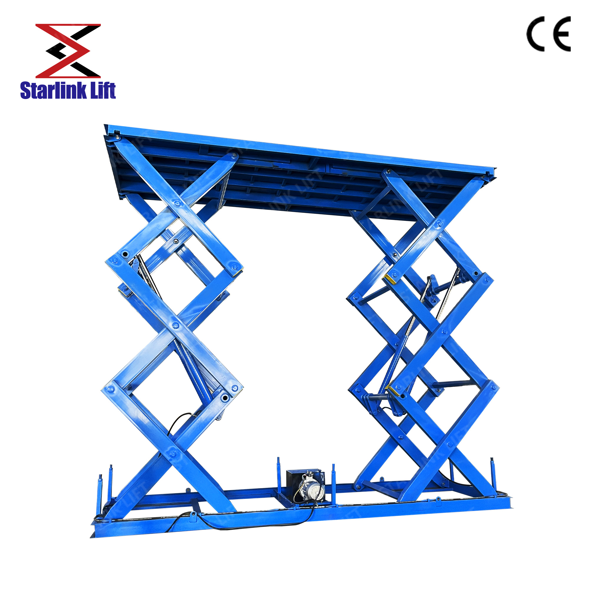 Industrial Warehouse Fixed Scissor Lift Table Electric Hydraulic Cargo Platform Steel Structure