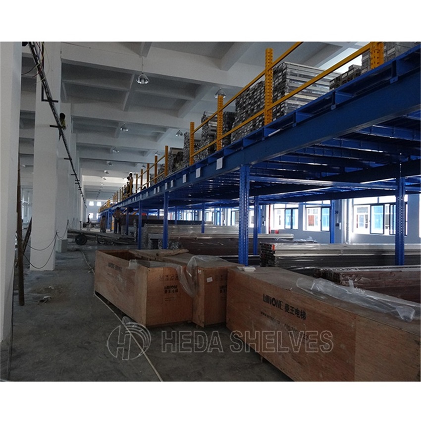 Industrial Mezzanine Racking System Lit Mezzanine Double Industrial Platforms Warehouse Mezzanine Floor System