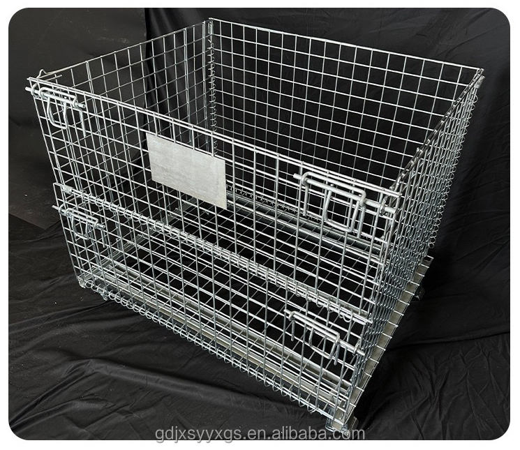 Wire mesh container detail view 7