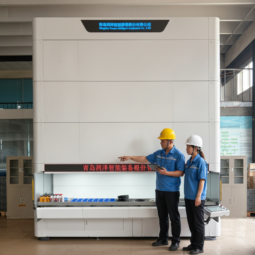 Runze Smart Warehouse Storage System Software Cargo Van Shelving VLM WMS Modula Design Steel Q235 4000kg Capacity Hot-Dip