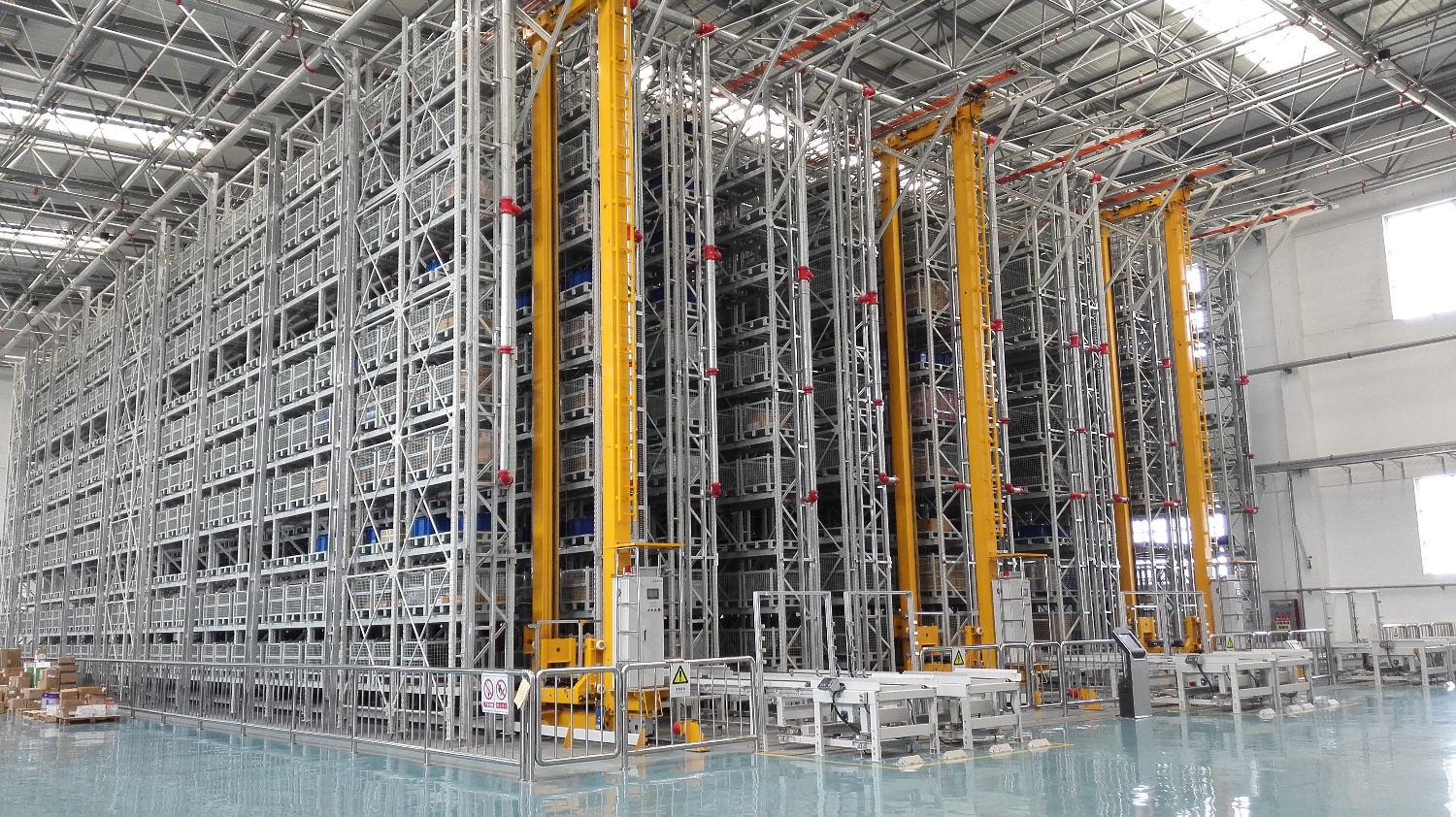 Automated Rack Warehouse Setup