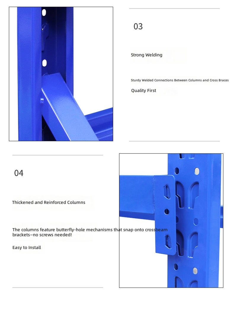 Wholesale Loft Platform Racking Two-Story Heavy-Duty Cold-Rolled Steel Storage Mezzanine Structure Reinforced Shelving