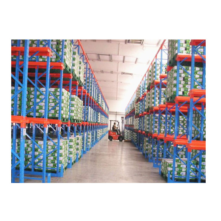 Drive-in Racking System FILO Warehouse Storage Van High Density Pallet Racking System Heavy Duty Racks