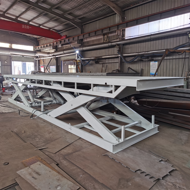 Professional Factory Scissor Lift Stationary Hydraulic Vertical Static Cargo Scissor Lift People Elevator Platform Steel 800