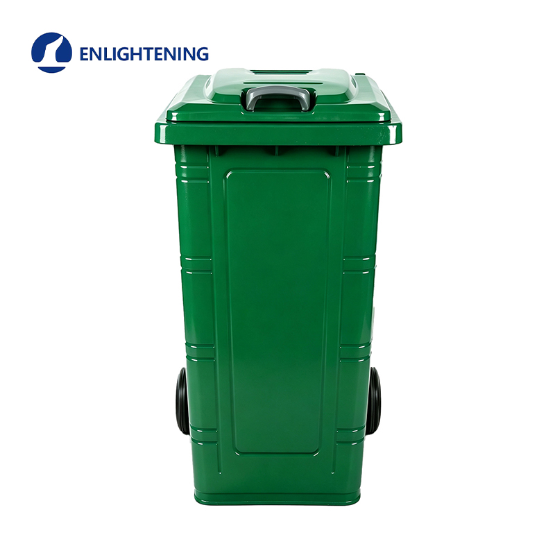 High Quality 240L Customizable Large Galvanized Steel Heavy Duty Eco-Friendly Commercial Outdoor Storage Bin