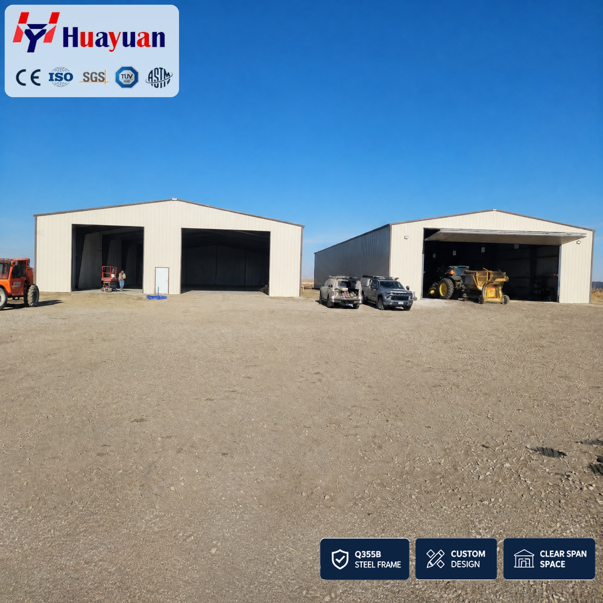 Prefabricated Steel Warehouse Building Mezzanine Floor Multi Level Storage Industrial Steel Frame Structure System