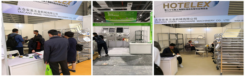 Exhibition client meeting