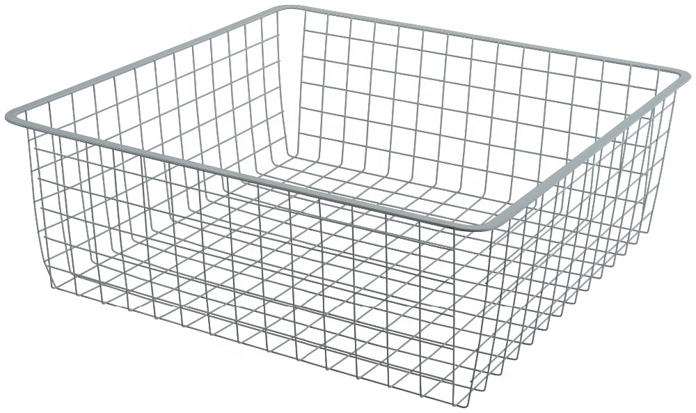 Metal Wire Basket /iron Basket with Powder Coating for Storage Baskets Kit