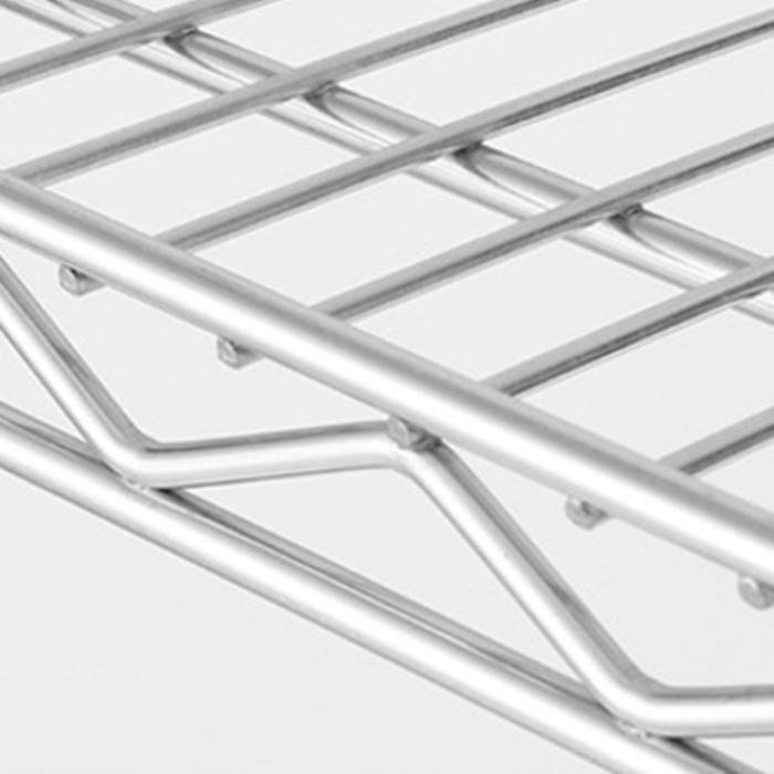 Heavy-Duty Wire Shelving Display Racks Storage Equipment for Living Room for Tableware