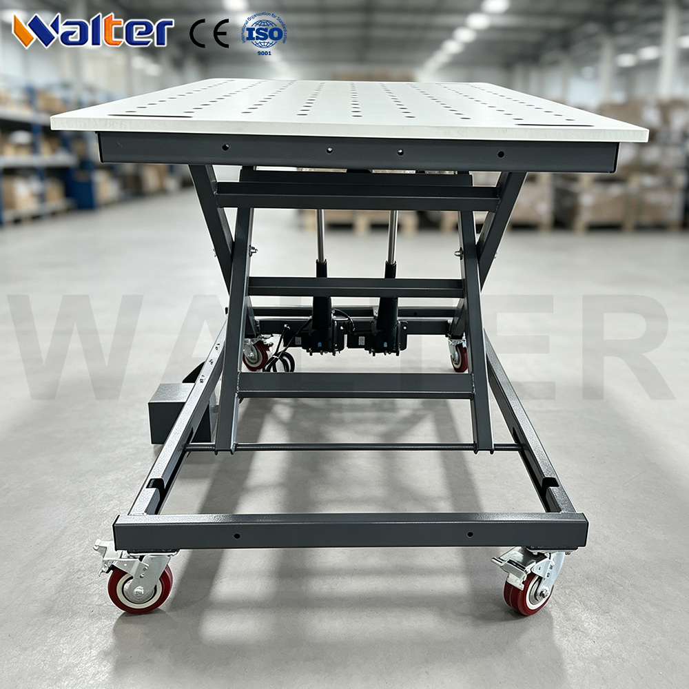 New Automatic Adjustment Hydraulic Scissor Lift 3D Table Top Height Customized Welding Tables for Industrial Fabrication