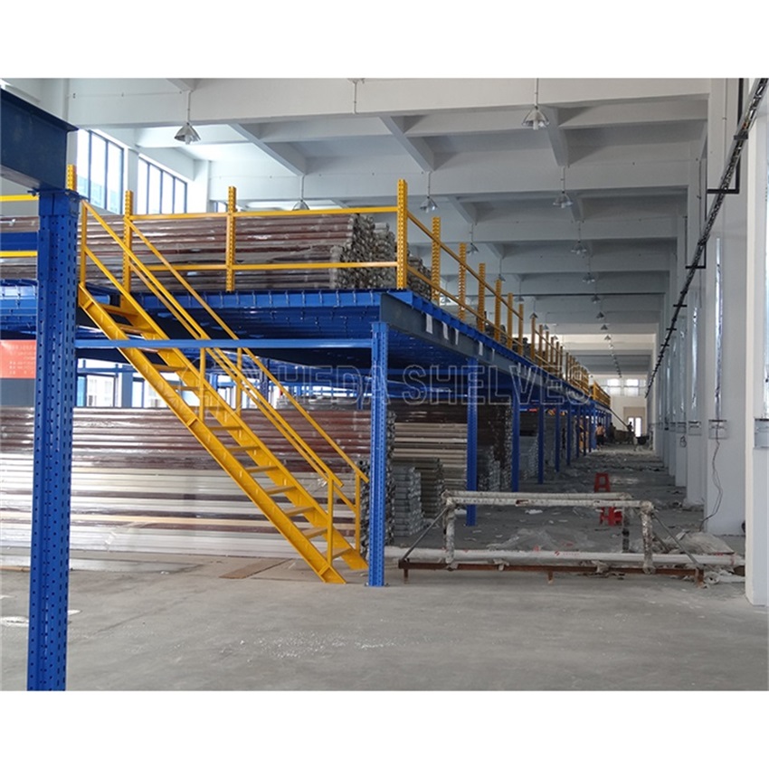 Industrial Mezzanine Racking System Lit Mezzanine Double Industrial Platforms Warehouse Mezzanine Floor System