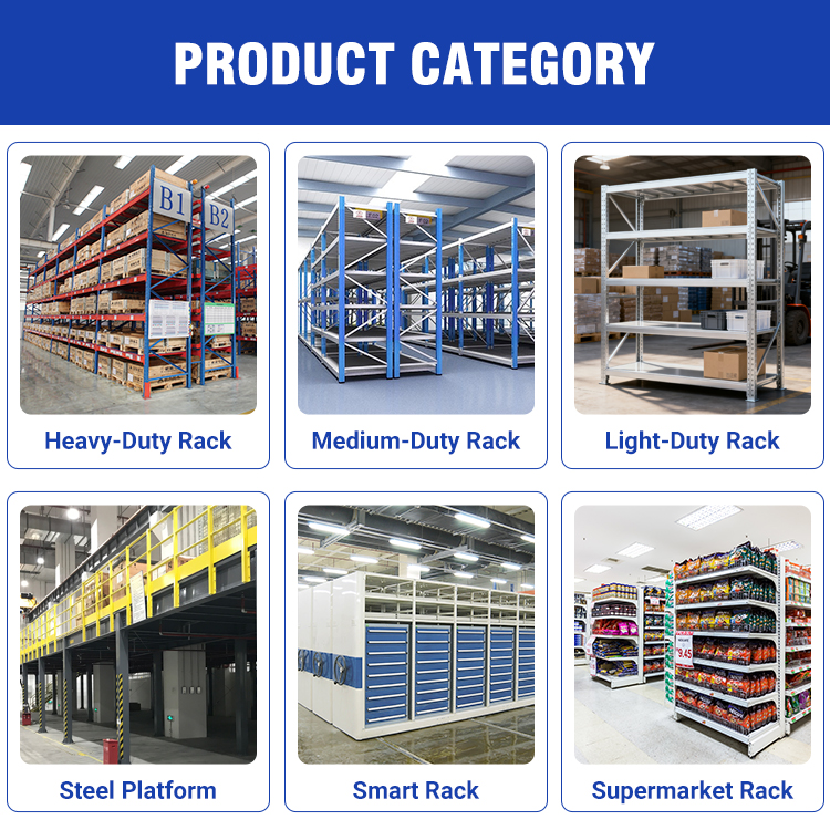 Customized OEM ODM Warehouse Factory Drive in Rack Steel Rack Garage Shelf Racking System Heavy Duty Industrial Rack