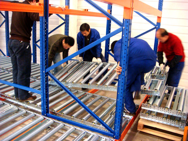 Pallet Flow System Lane View