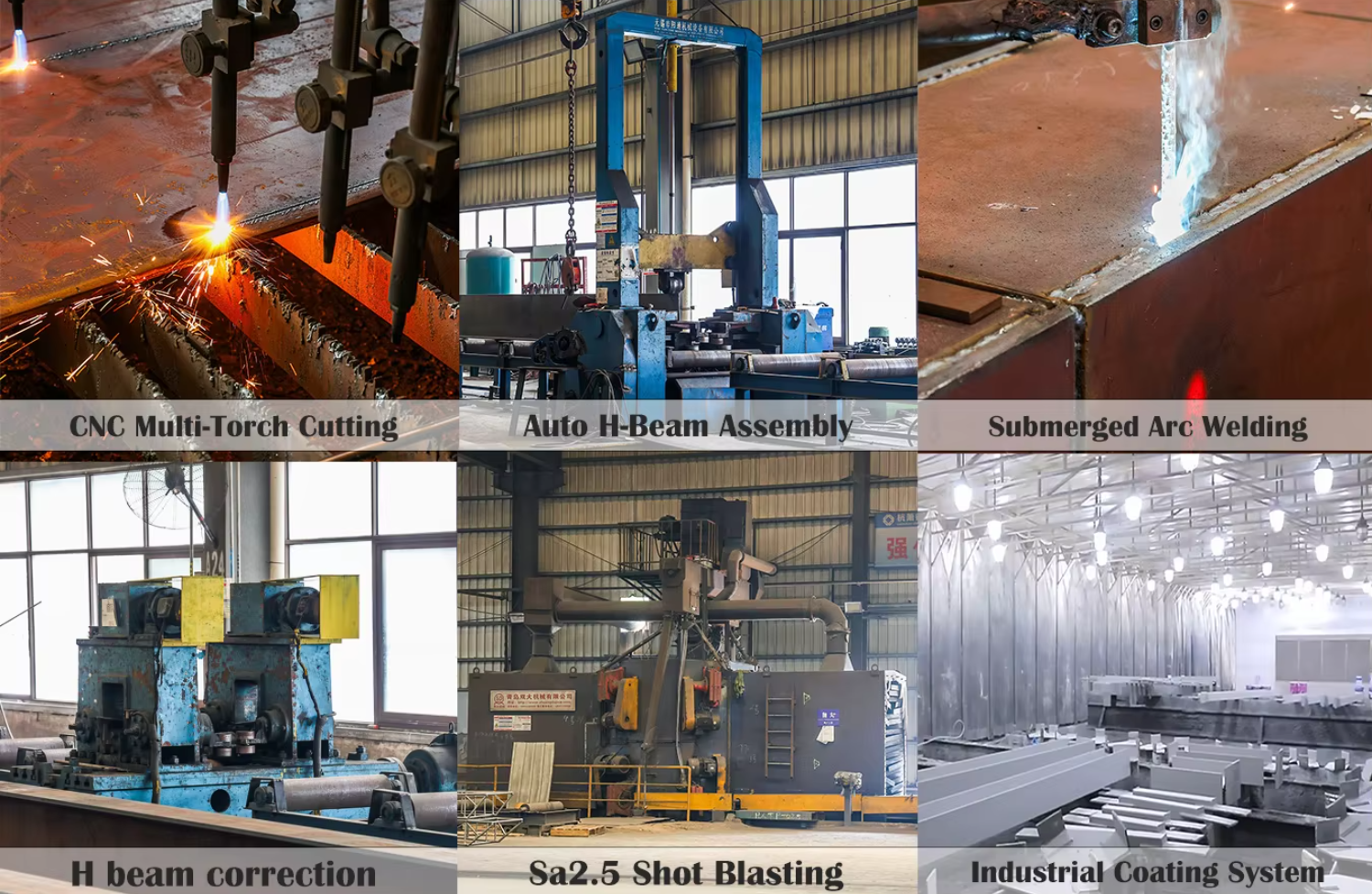 Prefabricated Steel Warehouse Building Mezzanine Floor Multi Level Storage Industrial Steel Frame Structure System