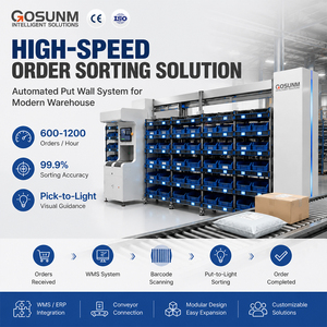 Smart High-Speed Warehouse Automation Put Wall Sorting System