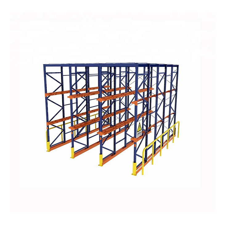 Drive-in Racking System FILO Warehouse Storage Van High Density Pallet Racking System Heavy Duty Racks