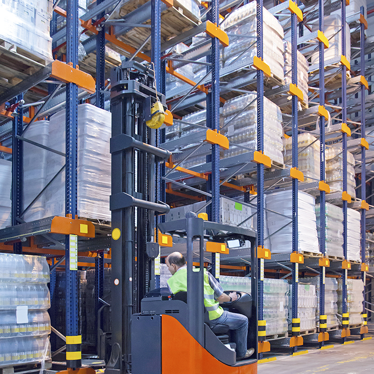 Customized OEM ODM Warehouse Factory Drive in Rack Steel Rack Garage Shelf Racking System Heavy Duty Industrial Rack