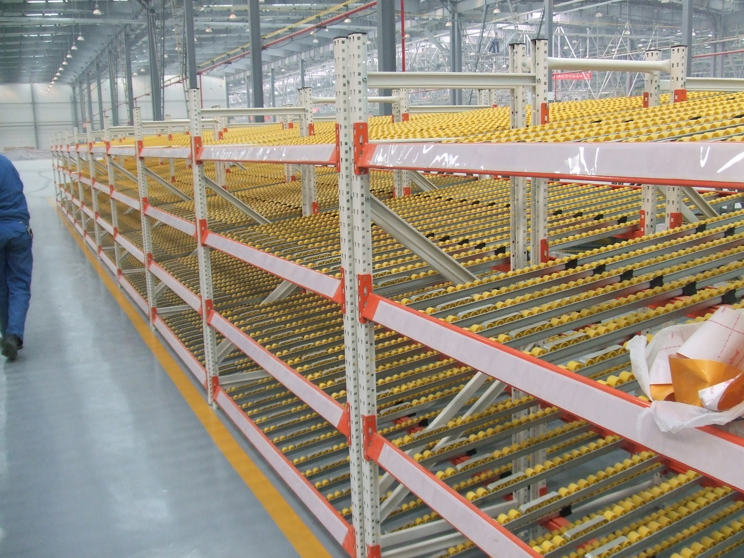 Carton Flow Roller System