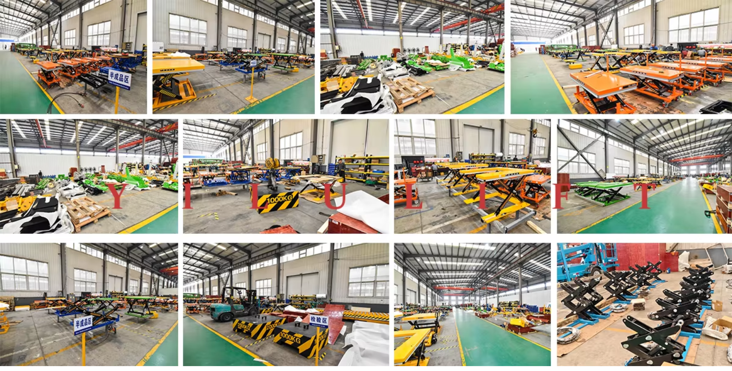 YILU LIFT 4 Ton 4 M Hydraulic Scissor Lift Table Warehouse Use Platform Lift with CE