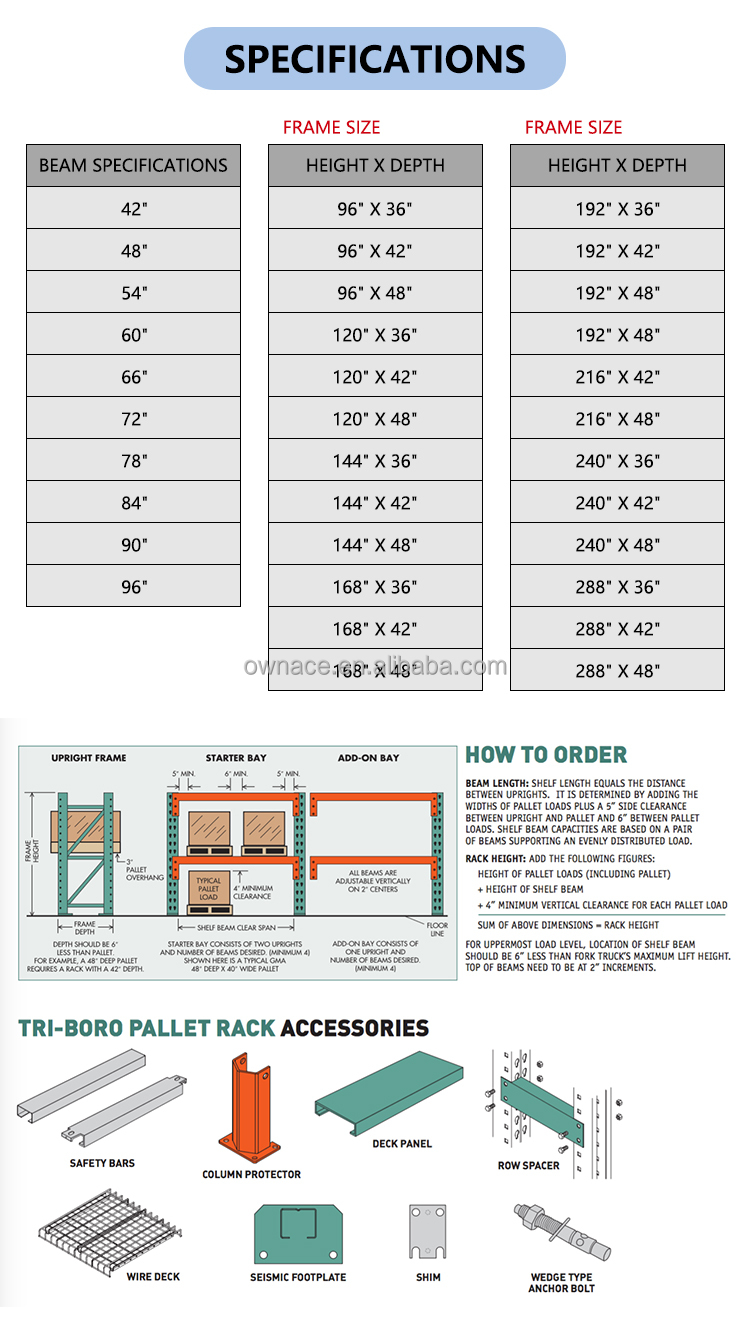 Pallet Rack Component View 3