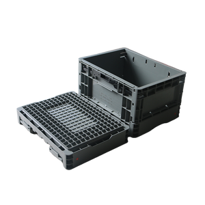 Deep Foldable Stackable Industrial Plastic Crate