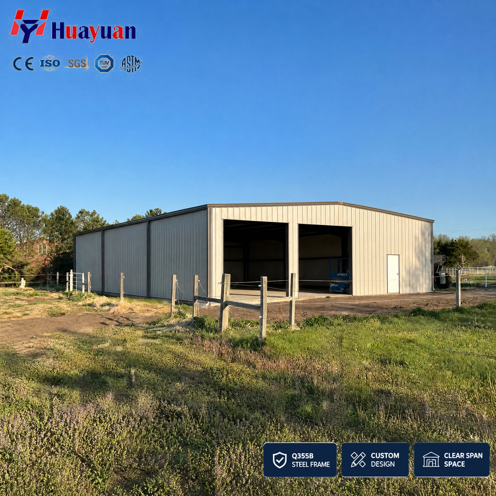 Prefabricated Steel Warehouse Building Mezzanine Floor Multi Level Storage Industrial Steel Frame Structure System