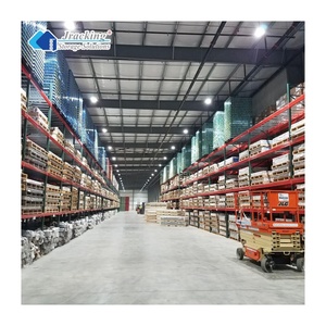Jracking US Standard Steel Warehouse Storage Racks Heavy Duty Teardrop Pallet Racking System
