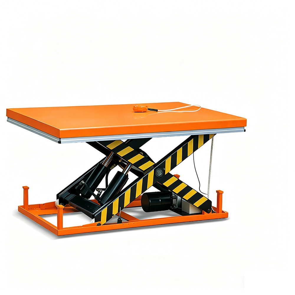 Other Woodworking Machinery 3000kgs Electric Hydraulic Stationary Scissor Lifter Table