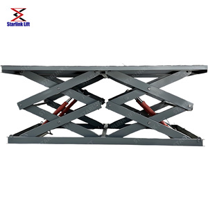 Industrial Warehouse Fixed Scissor Lift Table Electric Hydraulic Cargo Platform