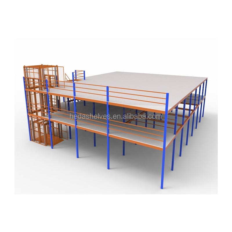 Warehouse Mezzanine Industrial Platform Mezzanine Rack Industrial Mezzanine Floor System
