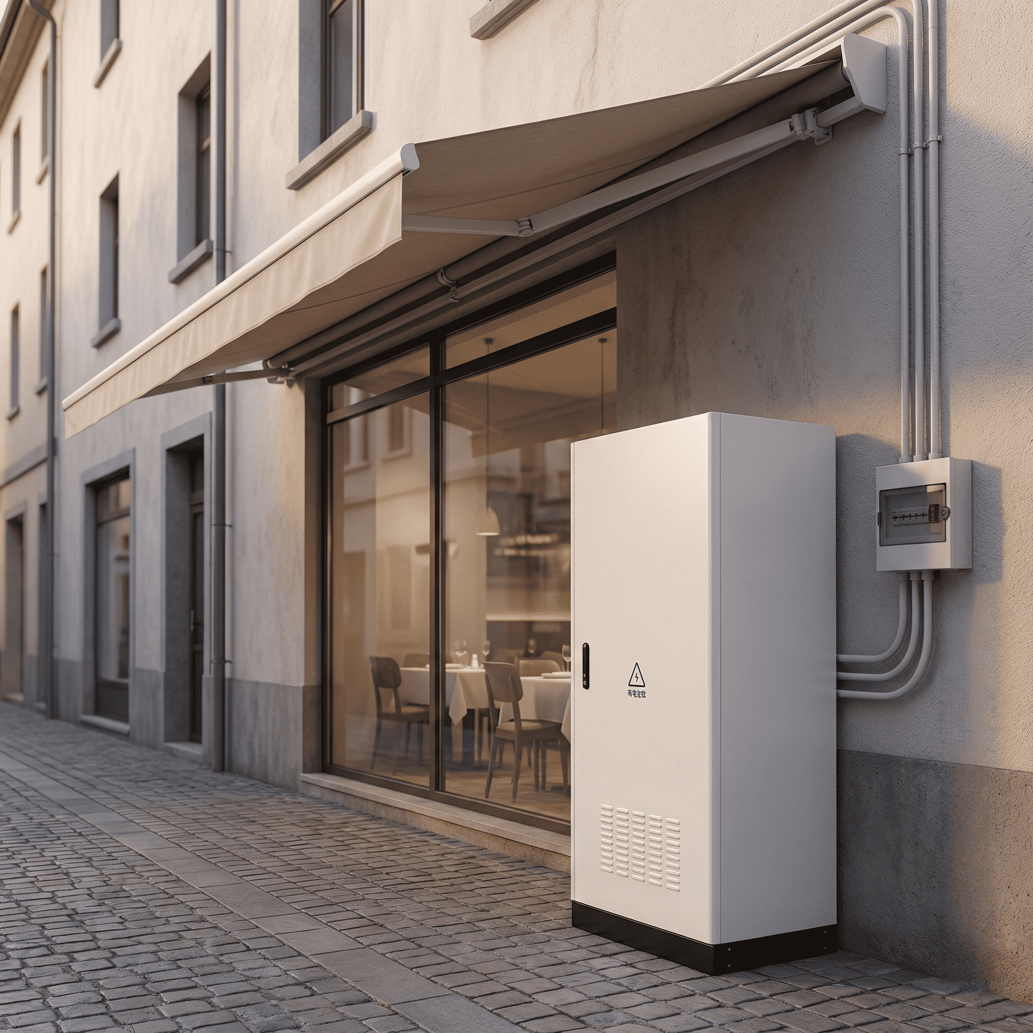 Commercial All-in-One Energy Storage Cabinet 5kw/30kWh Motor Loads Industrial Safety Stable Output Multi-Energy for Farm