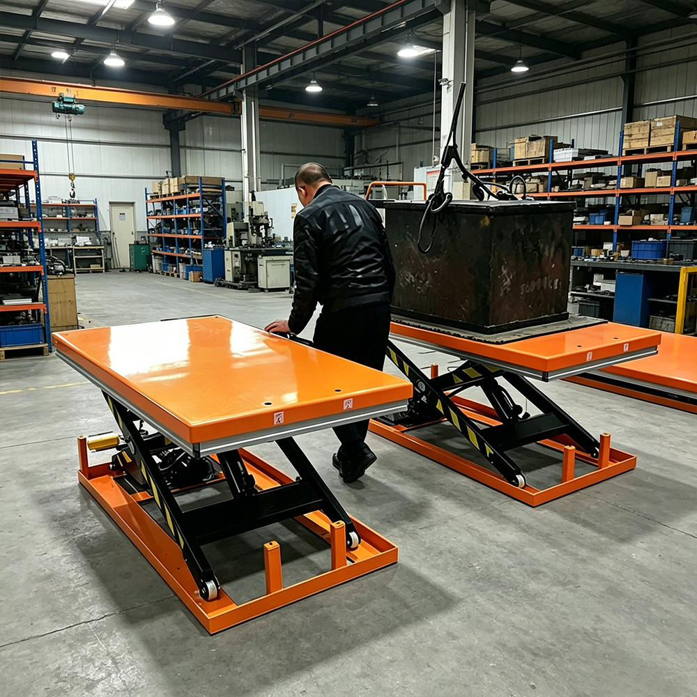Other Woodworking Machinery 3000kgs Electric Hydraulic Stationary Scissor Lifter Table