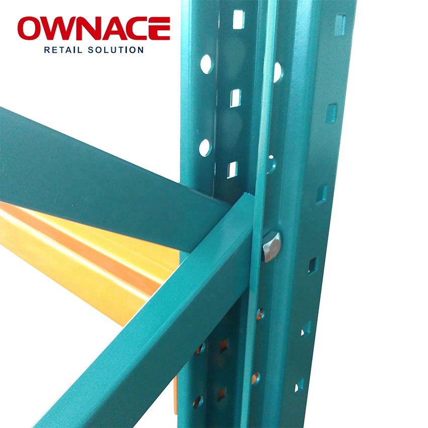 TearDrop Pallet Rack Warehouse Storage Heavy Duty Pallet Rack US Teardrop Pallet Racking System From China Supplier