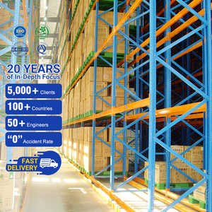 Industrial Narrow Aisle Movable Pallet Rack System