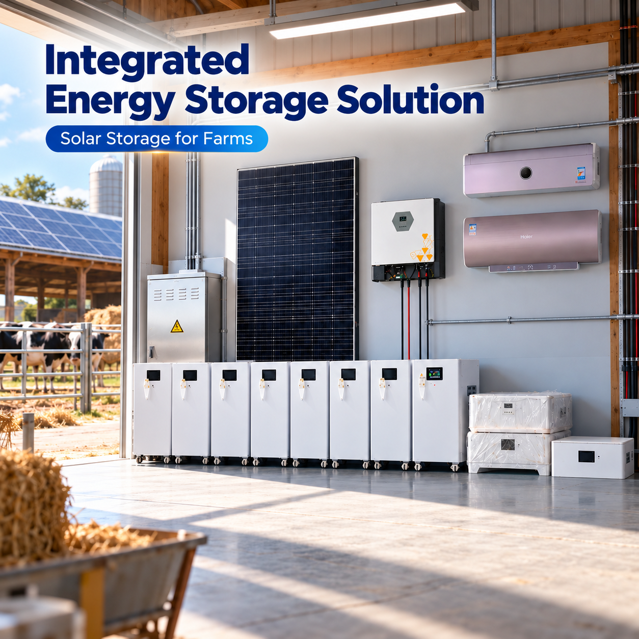WiFi Integrated Smart APP Control Power Management Home Energy Storage System for Modern Home Automation