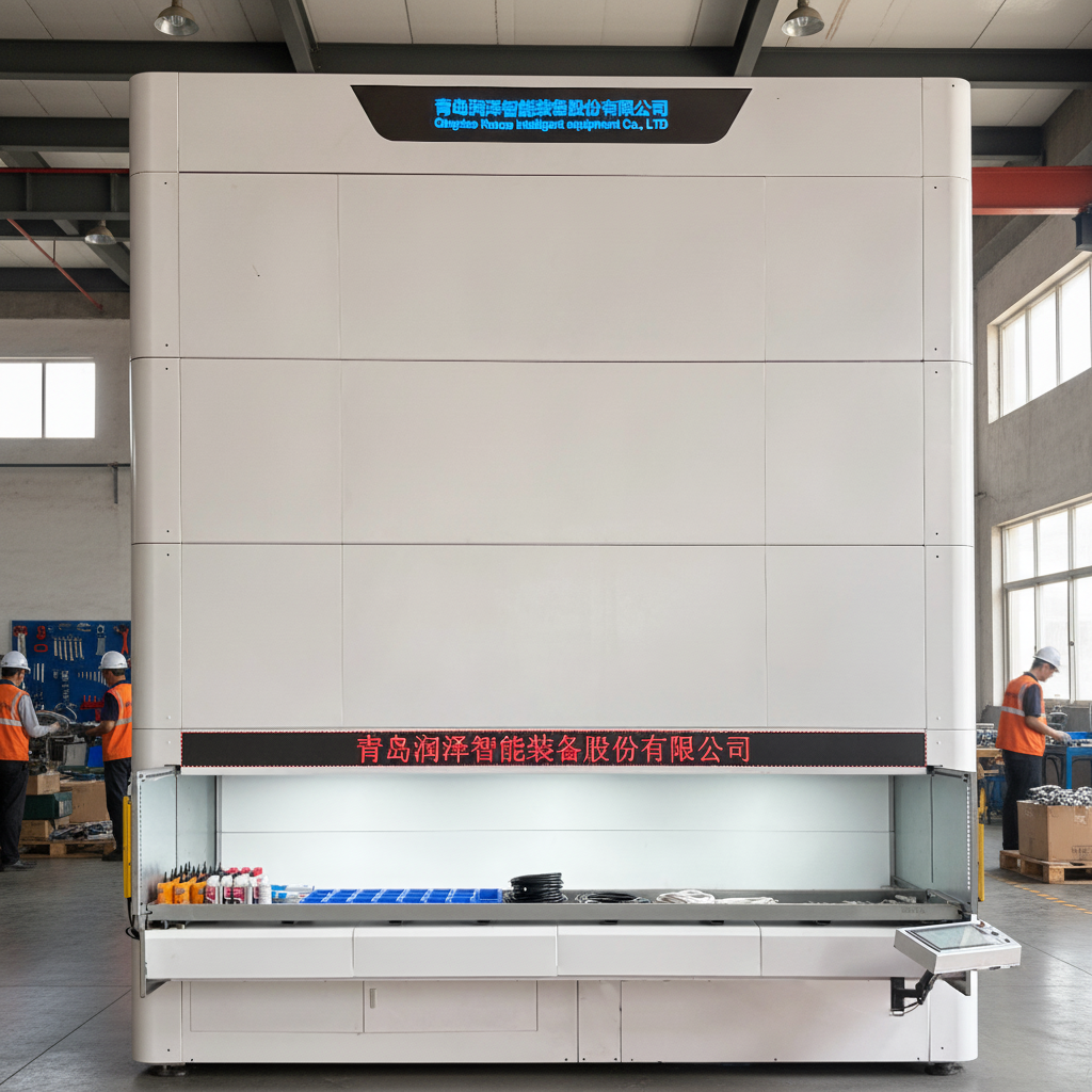Runze Smart Warehouse Storage System Software Cargo Van Shelving VLM WMS Modula Design Steel Q235 4000kg Capacity Hot-Dip