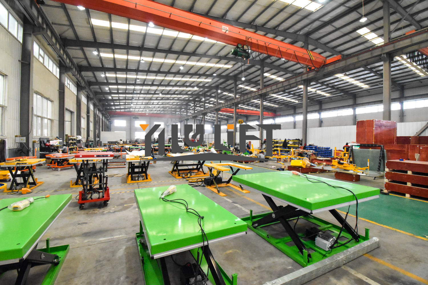 YILU LIFT 4 Ton 4 M Hydraulic Scissor Lift Table Warehouse Use Platform Lift with CE