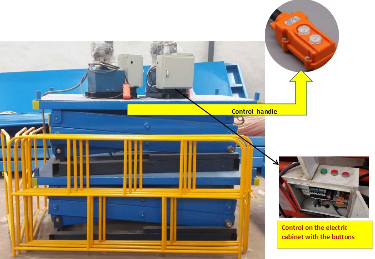 Stationary Hydraulic Scissor Lift Platform of Aerial Work