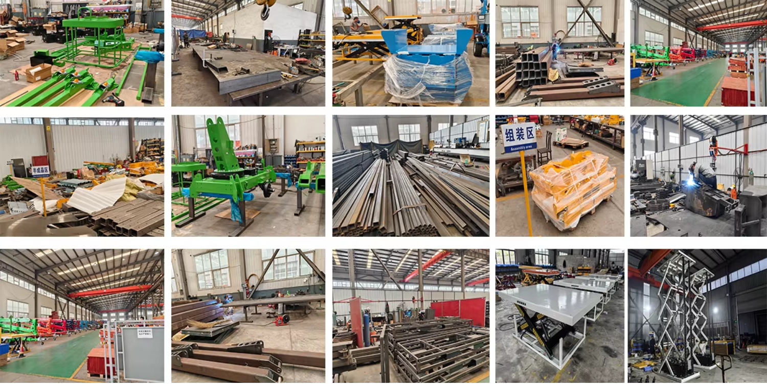 YILU LIFT 4 Ton 4 M Hydraulic Scissor Lift Table Warehouse Use Platform Lift with CE