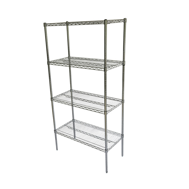 Heavy-Duty Wire Shelving Display Racks Storage Equipment for Living Room for Tableware