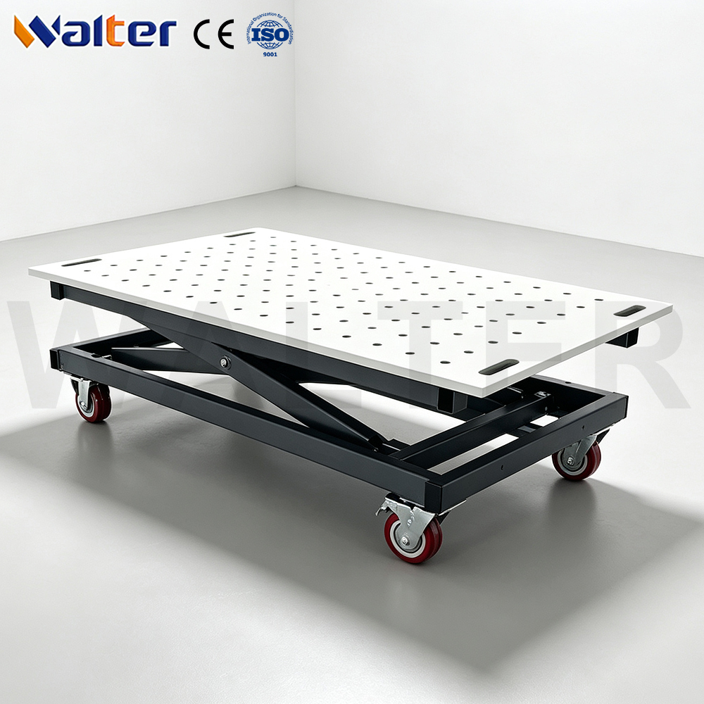 New Automatic Adjustment Hydraulic Scissor Lift 3D Table Top Height Customized Welding Tables for Industrial Fabrication