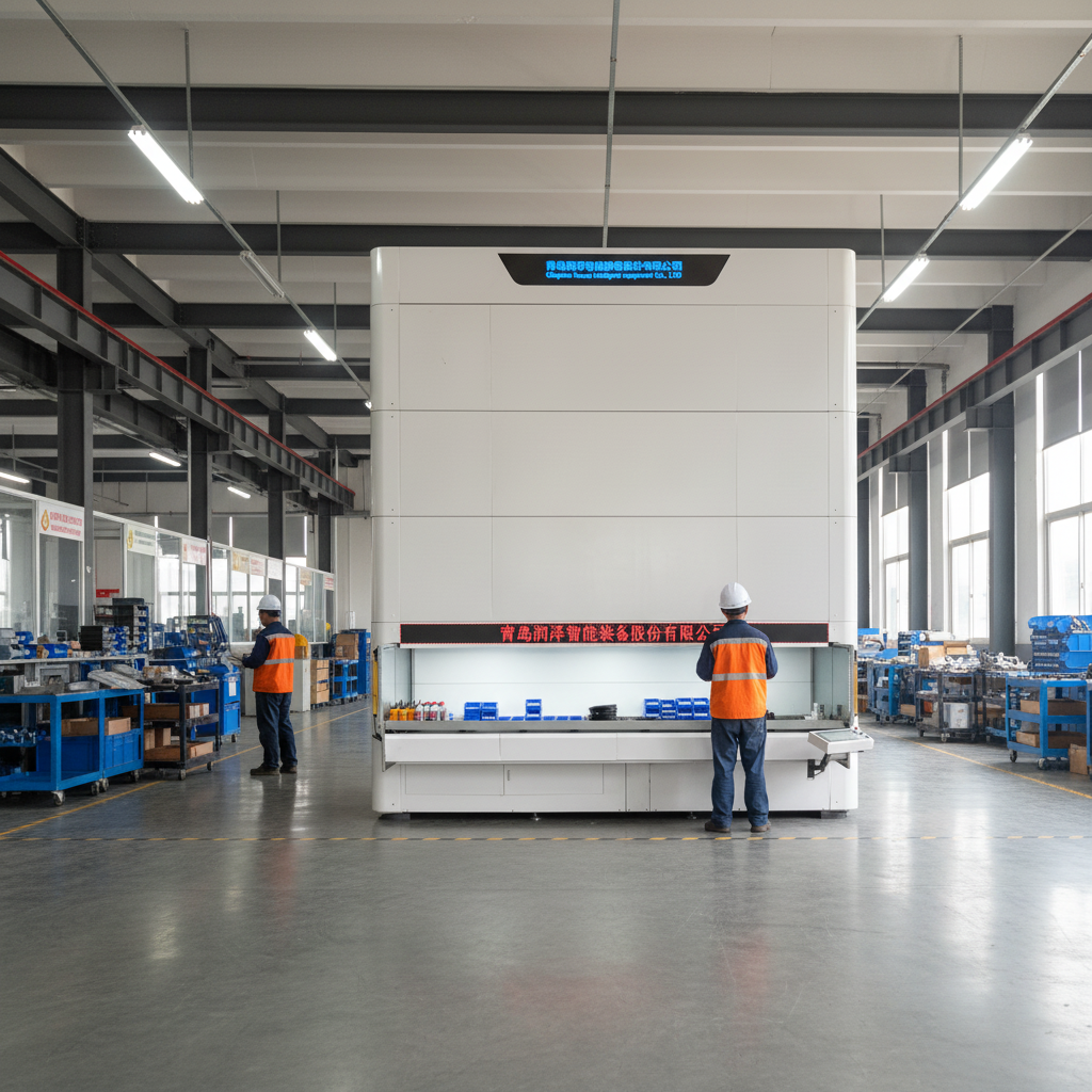 Runze Smart Warehouse Storage System Software Cargo Van Shelving VLM WMS Modula Design Steel Q235 4000kg Capacity Hot-Dip